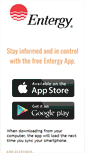 Mobile Screenshot of entergyapp.com