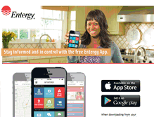 Tablet Screenshot of entergyapp.com